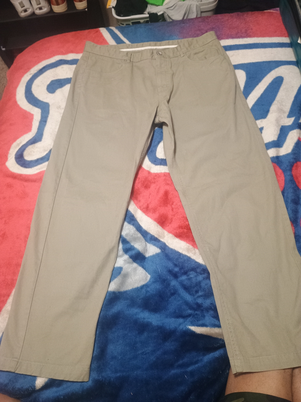 Calvin Klein Men's Chino Pants in Light Tan